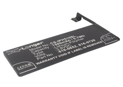 3.8V, 1500mAh, Li-Polymer Battery fits Apple, A1234, A1457, 5.7Wh