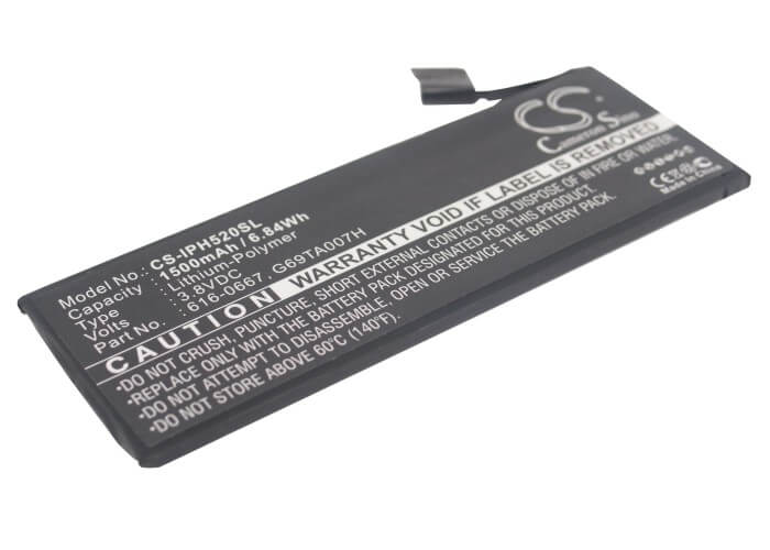 3.8V, 1500mAh, Li-Polymer Battery fits Apple, A1456, A1507, 5.7Wh