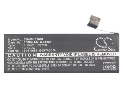 3.8V, 1500mAh, Li-Polymer Battery fits Apple, A1456, A1507, 5.7Wh