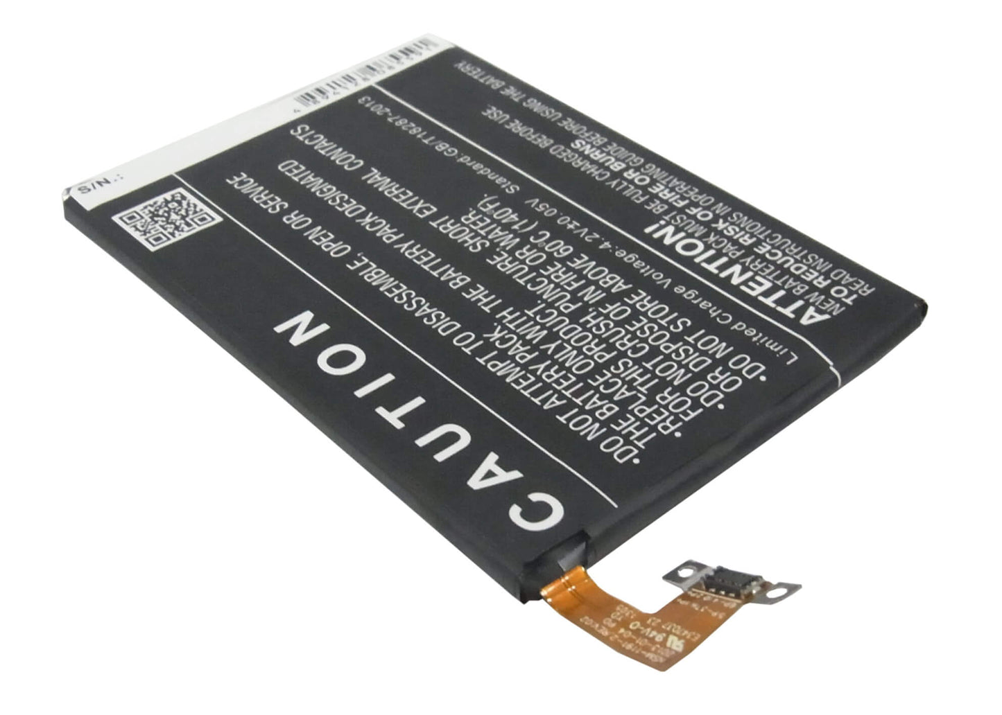 3.8V, 3200mAh, Li-Polymer Battery fits Htc, 901s, Butterfly S, 12.16Wh