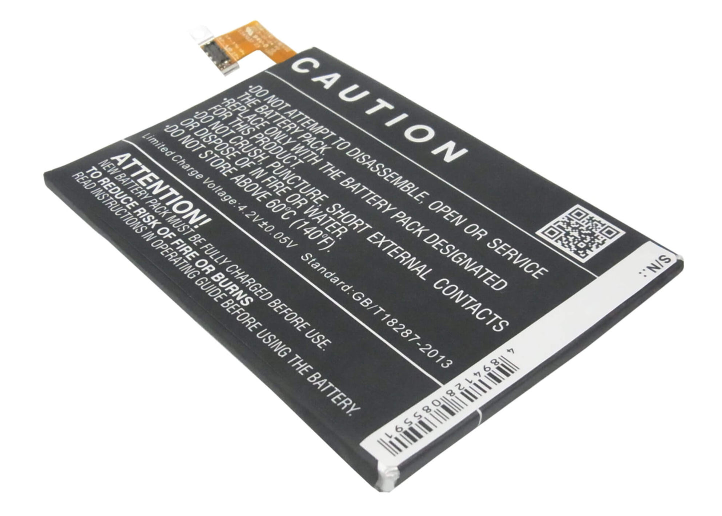 3.8V, 3200mAh, Li-Polymer Battery fits Htc, 901s, Butterfly S, 12.16Wh