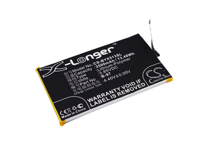 3.85V, 3500mAh, Li-Polymer Battery fits Bbk, Vivo Xplay 5, Vivo Xplay 5 Dual Sim Td-lte, 13.475Wh