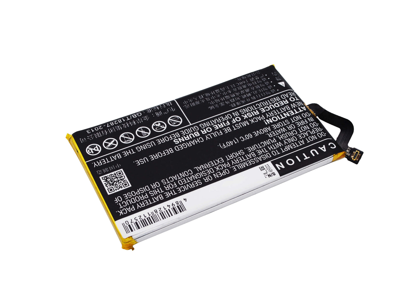 3.85V, 3500mAh, Li-Polymer Battery fits Bbk, Vivo Xplay 5, Vivo Xplay 5 Dual Sim Td-lte, 13.475Wh