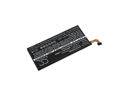 3.8V, 2000mAh, Li-Polymer Battery fits Alcatel, One Touch Allure, One Touch Fierce 4, 7.6Wh