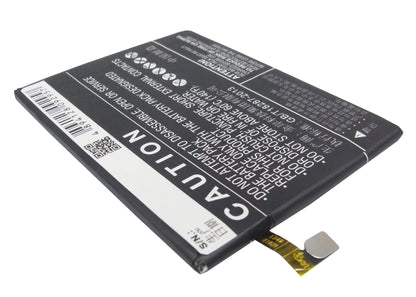 3.8V, 3740mAh, Li-Polymer Battery fits Oppo, N1, N1t, 14.212Wh