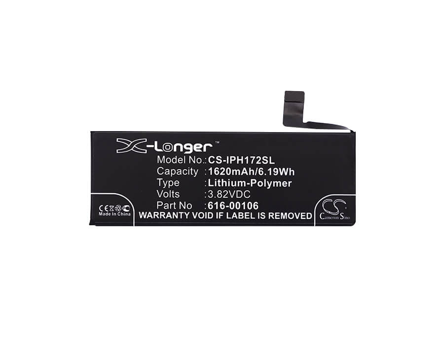 3.82V, 1620mAh, Li-Polymer Battery fits Apple, A1662, A1723, 6.1884Wh