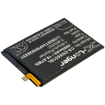 3.85V, 4900mAh, Li-Polymer Battery fits Zte, Nubia Play, Nubia Play 5g, 18.865Wh
