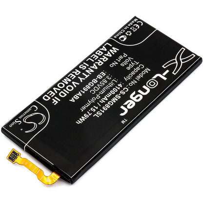 3.85V, 4100mAh, Li-Polymer Battery fits Samsung, Galaxy S7 Active, Sm-g891, 15.785Wh