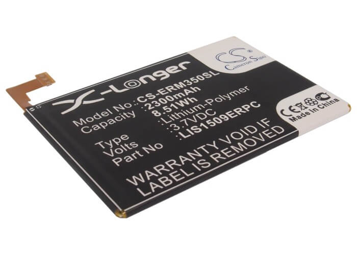 3.7V, 2300mAh, Li-Polymer Battery fits Sony Ericsson, C5303, Huashan Chun, 8.51Wh