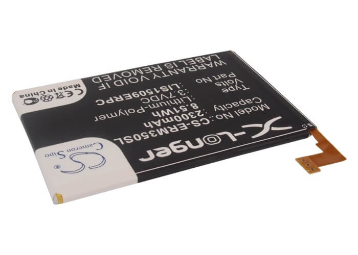 3.7V, 2300mAh, Li-Polymer Battery fits Sony Ericsson, C5303, Huashan Chun, 8.51Wh