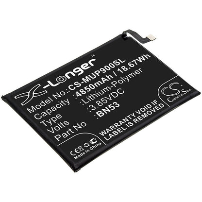 3.85V, 4850mAh, Li-Polymer Battery fits Redmi, M2003j6b1i, M2003j6b2g, 18.6725Wh