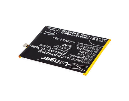 3.85V, 3000mAh, Li-Polymer Battery fits Vivo, V3 Max, V3 Max+, 11.55Wh