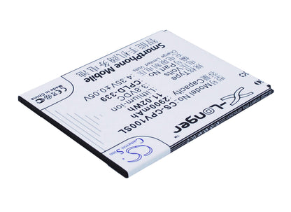 3.8V, 2900mAh, Li-ion Battery fits Coolpad, V1, V1-c, 11.02Wh