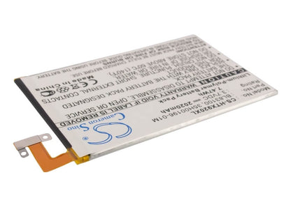 3.8V, 2020mAh, Li-Polymer Battery fits Htc, Adr6435, Butterfly, 7.676Wh