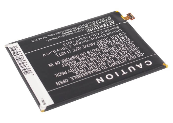 3.8V, 3900mAh, Li-Polymer Battery fits Huawei, Ascend Mate, Ascend Mate 2, 14.82Wh