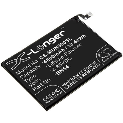 3.85V, 4800mAh, Li-Polymer Battery fits Xiaomi, M2003j15sc, M2003j15sg, 18.48Wh