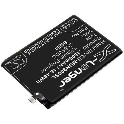 3.85V, 4800mAh, Li-Polymer Battery fits Xiaomi, M2003j15sc, M2003j15sg, 18.48Wh