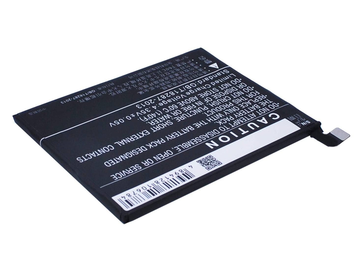 3.8V, 4100mAh, Li-Polymer Battery fits Oppo, R7 Plus, 15.58Wh