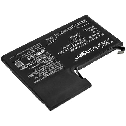 3.83V, 3650mAh, Li-Polymer Battery fits Apple, Iphone 12 Pro Max, 13.9795Wh