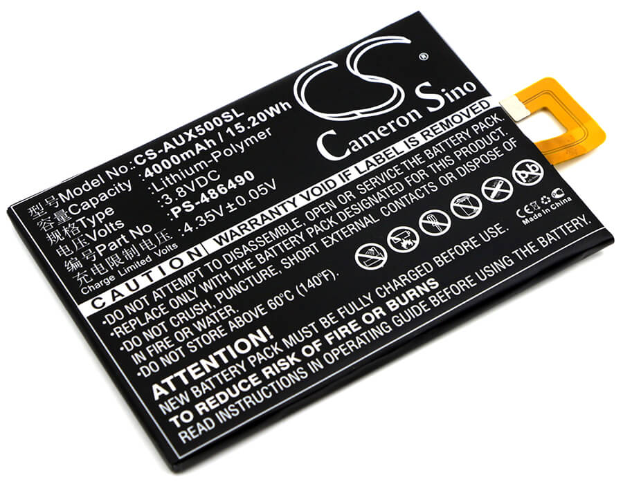 3.8V, 4000mAh, Li-Polymer Battery fits Asus, Pegasus X005, 15.2Wh