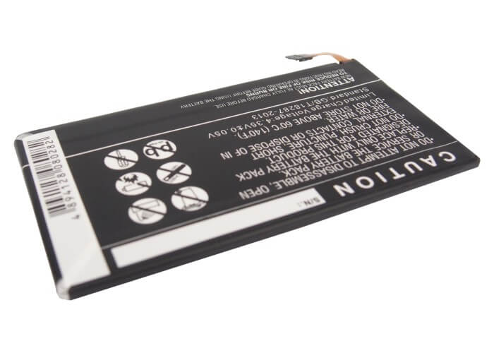 3.8V, 1940mAh, Li-Polymer Battery fits Motorola, Droid Mini, Droid Razr I, 7.372Wh