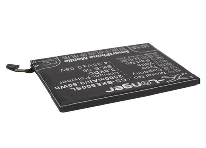 3.8V, 2500mAh, Li-Polymer Battery fits Bbk, Vivo E5, 9.5Wh