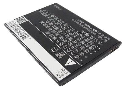 3.7V, 2400mAh, Li-ion Battery fits Gionee, Gn810, 8.88Wh