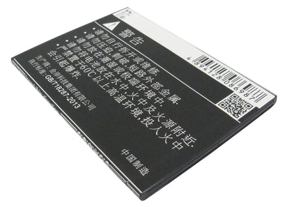 3.7V, 2400mAh, Li-ion Battery fits Gionee, Gn810, 8.88Wh