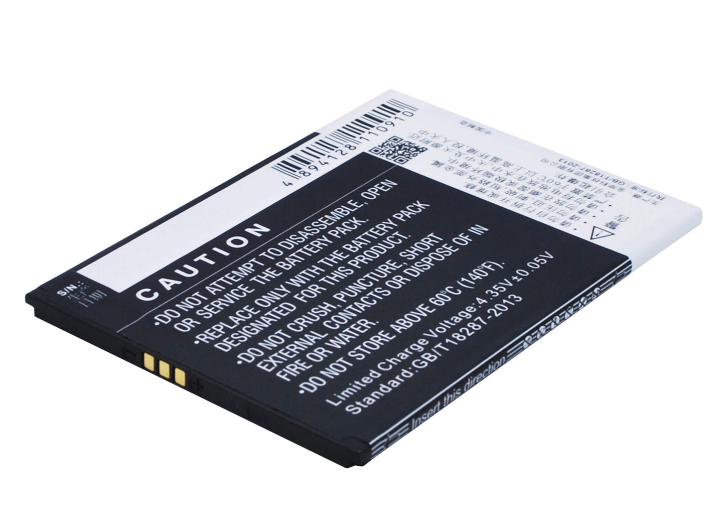 3.8V, 3000mAh, Li-Polymer Battery fits Zopo, S5570, Speed 7 Plus, 11.4Wh