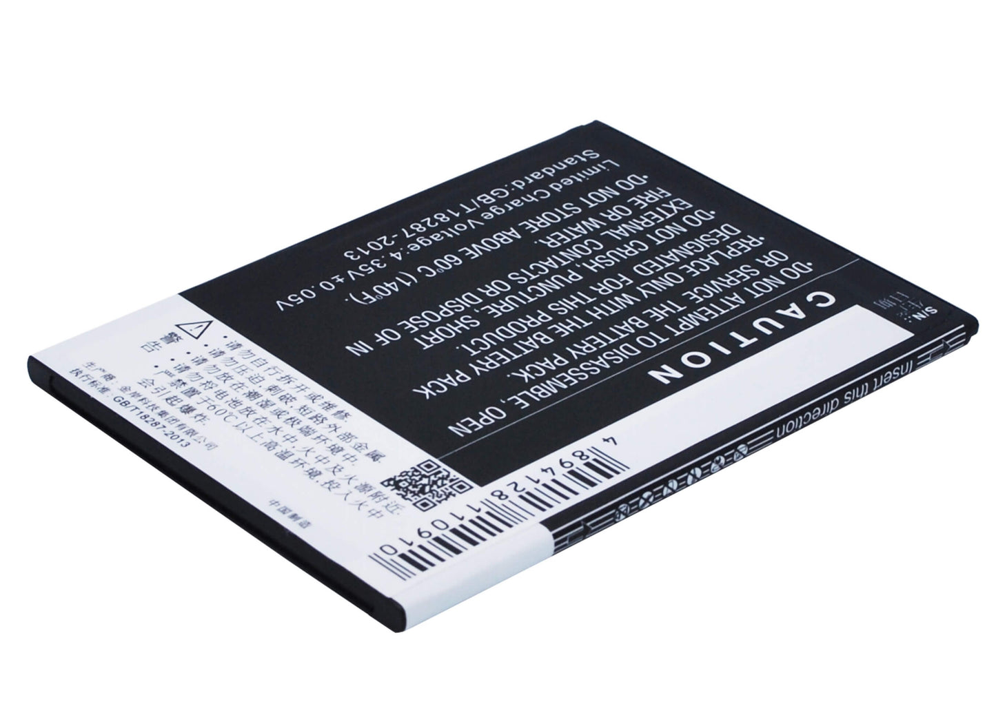 3.8V, 3000mAh, Li-Polymer Battery fits Zopo, S5570, Speed 7 Plus, 11.4Wh