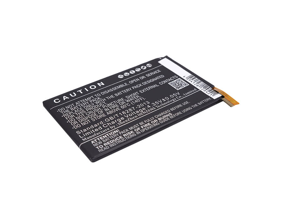 3.8V, 2100mAh, Li-Polymer Battery fits Blu, D750l, D750u, 7.98Wh