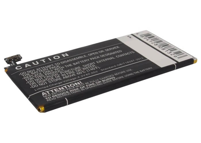3.7V, 1850mAh, Li-Polymer Battery fits Blackberry, Z15, 6.845Wh