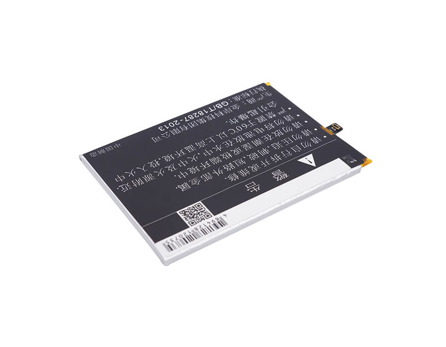 3.85V, 4100mAh, Li-Polymer Battery fits Meizu, M3 Max, Meilan Max, 15.785Wh