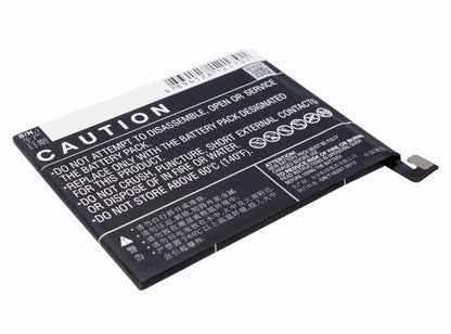 3.85V, 4000mAh, Li-Polymer Battery fits Oppo, Cph1611, Cph1613, 15.4Wh