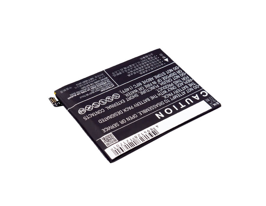 3.85V, 4000mAh, Li-Polymer Battery fits Oppo, Cph1611, Cph1613, 15.4Wh