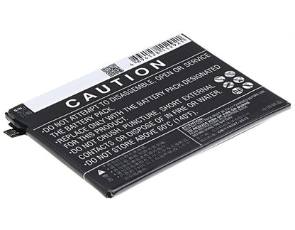 3.8V, 4000mAh, Li-Polymer Battery fits Lenovo, Z1221, Z1221 Dual Sim, 15.2Wh