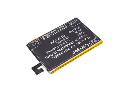 3.8V, 5000mAh, Li-Polymer Battery fits Asus, Z010ad, Z010d, 19Wh
