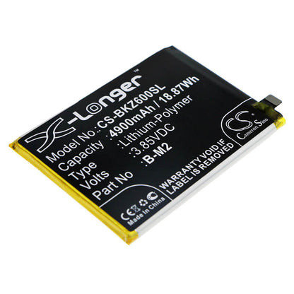 3.85V, 4900mAh, Li-Polymer Battery fits Vivo, V1963, V1963a, 18.865Wh