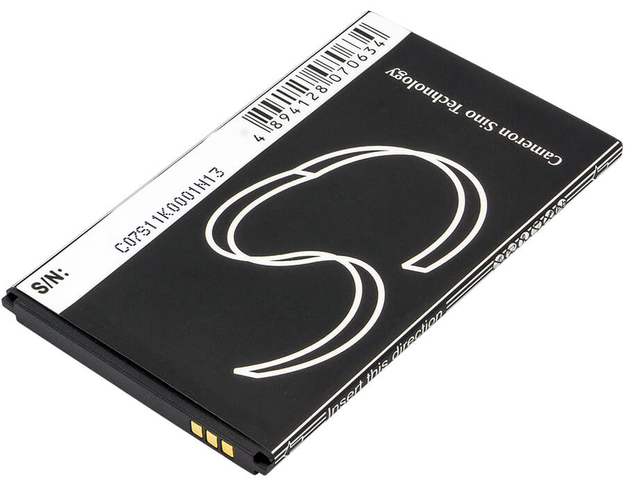 3.7V, 1800mAh, Li-ion Battery fits Lenovo, A600e, A630, 6.66Wh