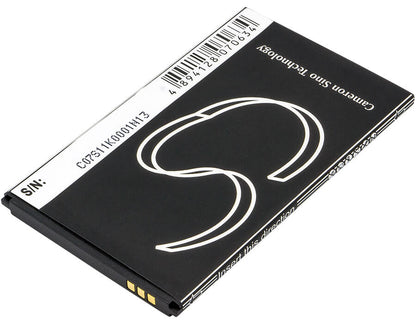 3.7V, 1800mAh, Li-ion Battery fits Lenovo, A600e, A630, 6.66Wh