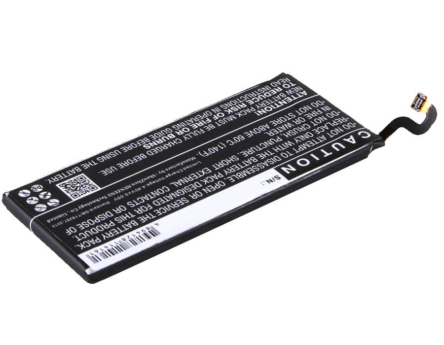 3.85V, 3000mAh, Li-Polymer Battery fits Samsung, Galaxy S7, Galaxy S7 Duos, 11.55Wh