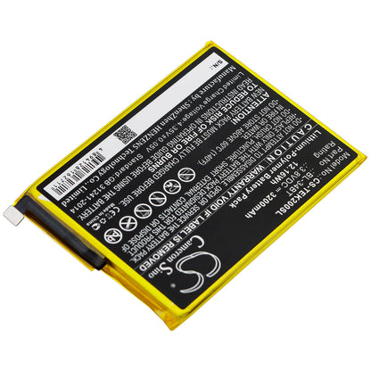 3.8V, 3200mAh, Li-Polymer Battery fits Tecno, Ka7, Ka7o, 12.16Wh