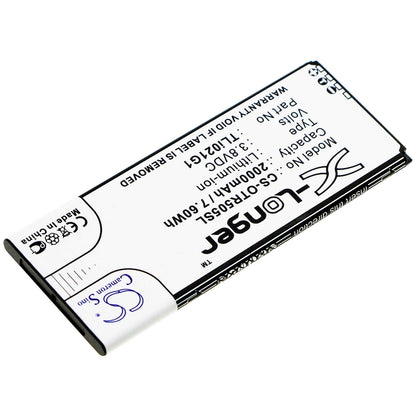 3.8V, 2000mAh, Li-ion Battery fits Alcatel, 5005r, Insight, 7.6Wh