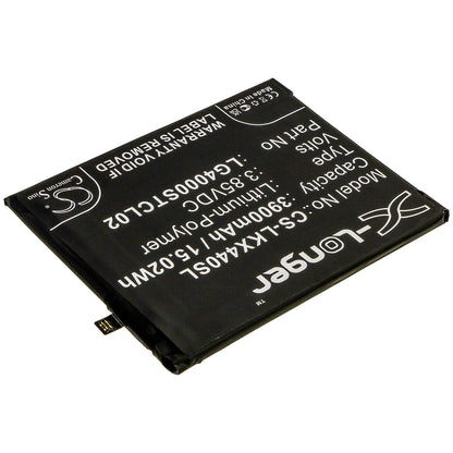 3.85V, 3900mAh, Li-Polymer Battery fits Lg, Lmx440im, W30 2019, 15.015Wh