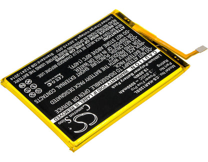 3.8V, 5000mAh, Li-Polymer Battery fits Highscreen, Power Five, Power Five Pro, 19Wh