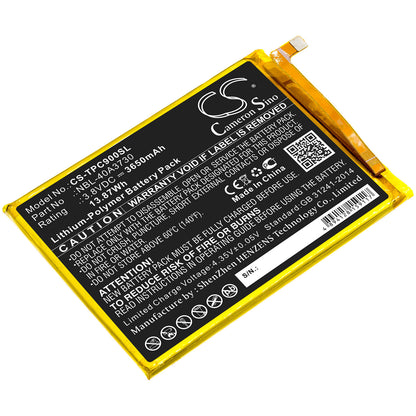 3.8V, 3650mAh, Li-Polymer Battery fits Tp-link, Neffos C9, Tp707a, 13.87Wh