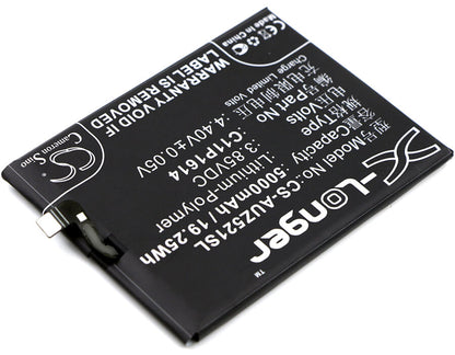 3.85V, 5000mAh, Li-Polymer Battery fits Asus, Zc521tl, Zenfone 3s Max, 19.25Wh