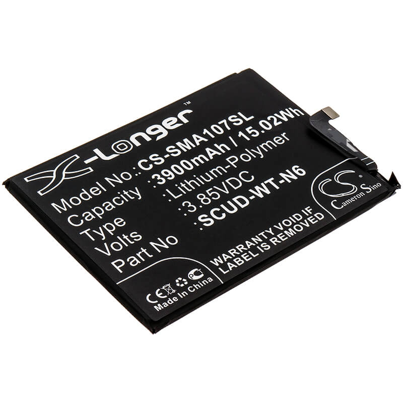 3.85V, 3900mAh, Li-Polymer Battery fits Samsung, A20s, Galaxy A10s, 15.015Wh