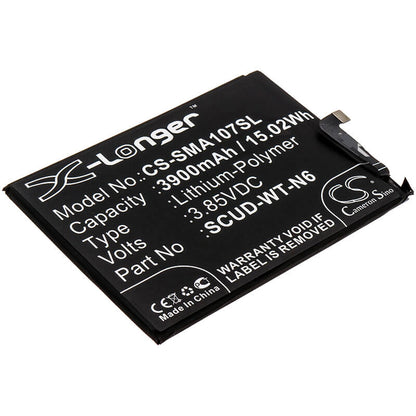 3.85V, 3900mAh, Li-Polymer Battery fits Samsung, A20s, Galaxy A10s, 15.015Wh