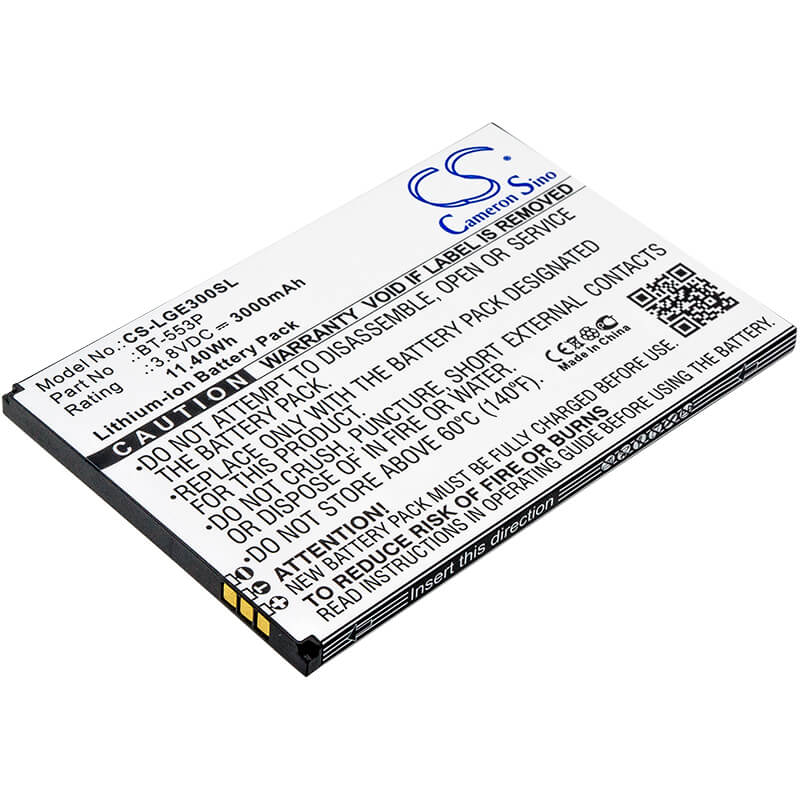 3.8V, 3000mAh, Li-ion Battery fits Leagoo, Elite 3, 11.4Wh